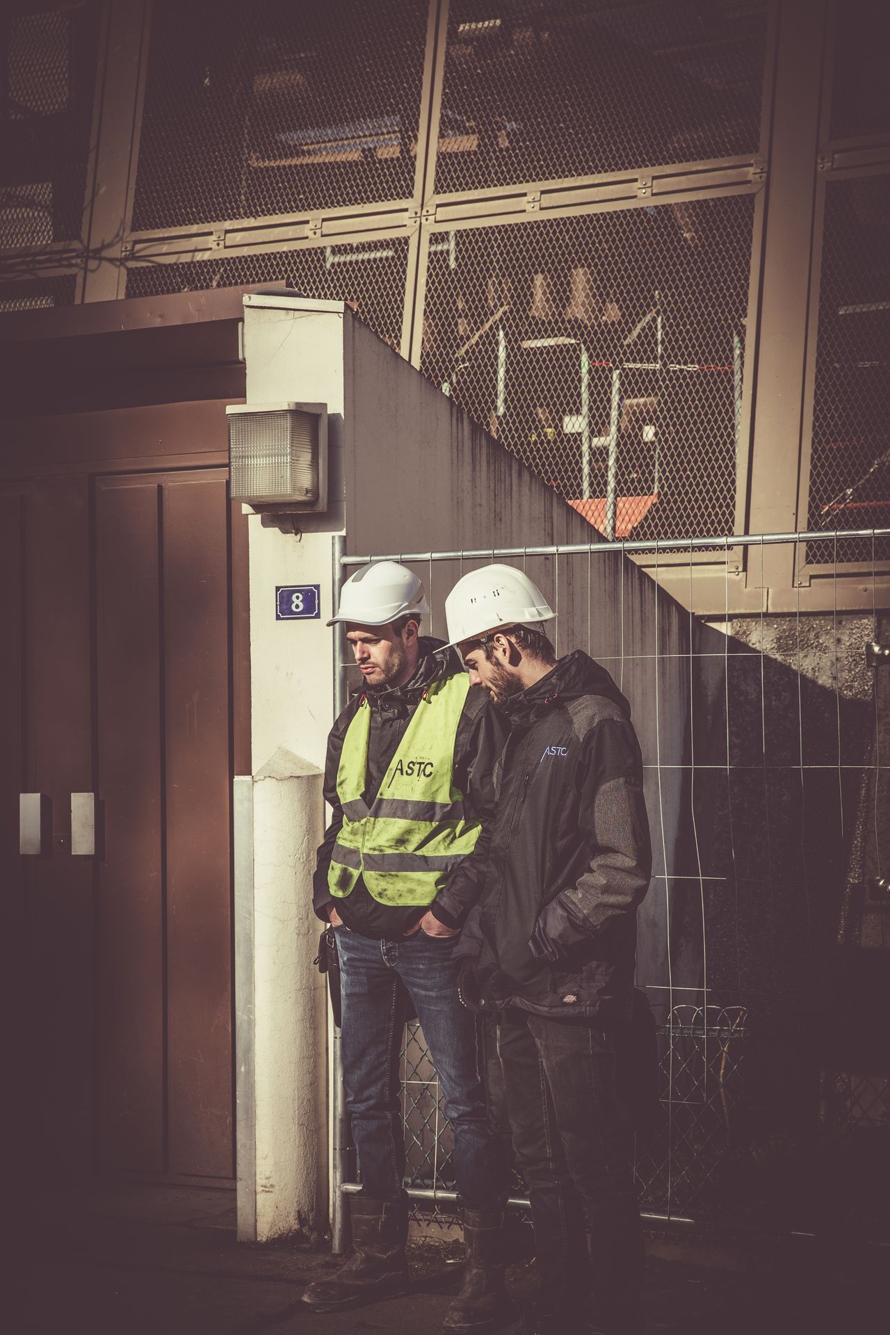 Estructura en construcción